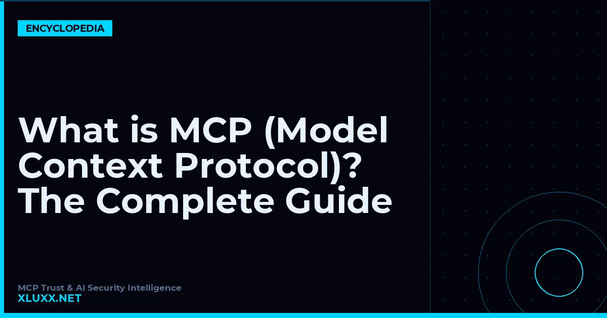 What is MCP (Model Context Protocol)? The Complete Guide